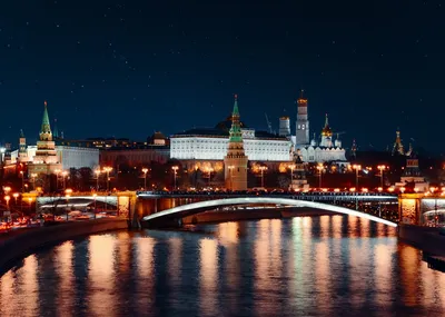 Вечерняя Москва. Фотограф Виктор Климкин