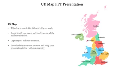 UK Scotland Country Powerpoint Maps | PowerPoint Design Template | Sample  Presentation PPT | Presentation Background Images