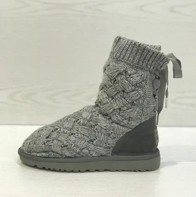 Вязаные ugg угги зимние 37р., нижняя — цена 440 грн в каталоге Угги ✓  Купить женские вещи по доступной цене на Шафе | Украина #137113815