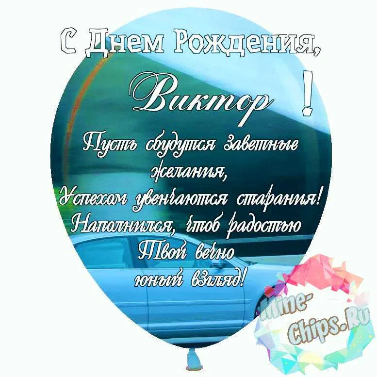 С Днем Рождения Витя Картинки