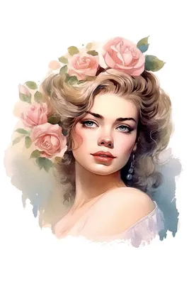 Vintage ladies clipart. Винтажный дамский клипарт. PNG. | Рисунки женщин,  Иллюстрации, Рисунки