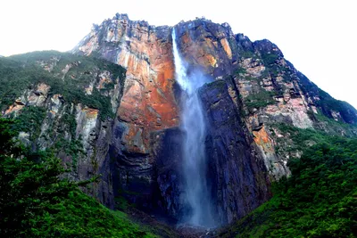 Водопад Анхель, Венесуэла, Южная Америка. Высота, координаты, карта, фото,  видео, как добраться – Туристер.Ру