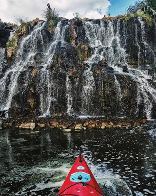 beloguzheva - Водопад Анхель, воды которого молниеносно бегут по реке, а  затем стремительно срываются вниз,превращаясь в прекрасный туман, так и не  достигнув земли. Удивительно,но воды самого большого водопада в мире почти  не