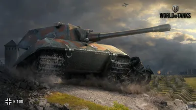 Обои на рабочий стол Мистический дух тигра на танковом поле боя, арт к игре World  of Tanks / Мир Танков, by Sergey Avtushenko, обои для рабочего стола,  скачать обои, обои бесплатно