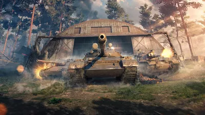 Новые загрузочные экраны НН2024 на рабочий стол, World of Tanks