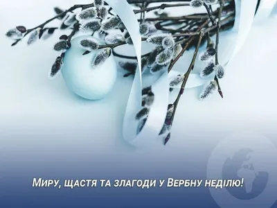 Шановна Калуська громадо! Щиросердно вітаю Вас з Вербною неділею, днем,  коли Господь увійшов у Єрусалим! | Калуська Міська Рада