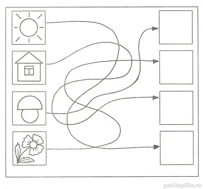 Задания на внимание для детей 4-5 лет в картинках для распечатки |  Развивающие упражнения, Книжка-раскраска, Для детей