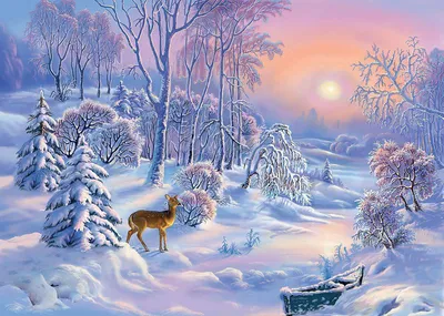 Картинки Зимняя прогулка для детей (38 шт.) - #12182