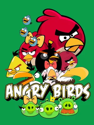 Купить постер (плакат) Angry Birds на стену для интерьера (артикул 102386)