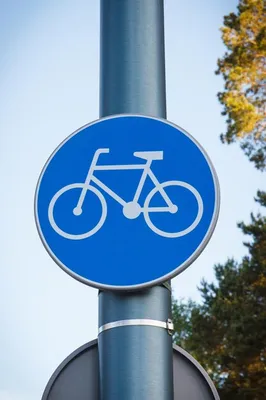 Знак велосипедная дорожка раскраска - 46 фото