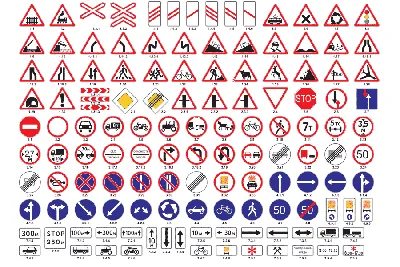 На российских дорогах введены новые дорожные знаки