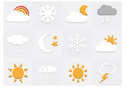 полусвободные иконки погоды темы PNG , погода, значок, Иконки погоды PNG  картинки и пнг рисунок для бесплатной загрузки