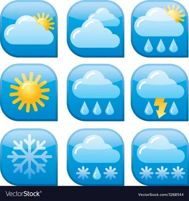 значки погоды - Поиск в Google | Weather icons, Weather symbols, Clip art