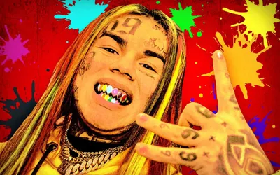 Стильные обои 6ix9ine в хорошем качестве для Android