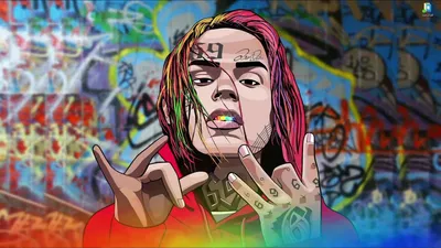 Обои 6ix9ine в формате jpg для Android