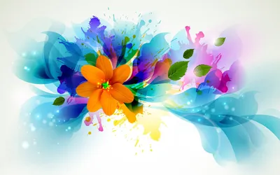 Абстракция цветов: великолепные обои для телефона