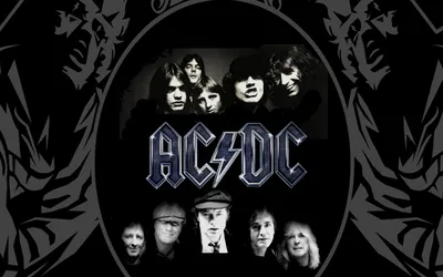 AC/DC: обои для рабочего стола в стиле рока