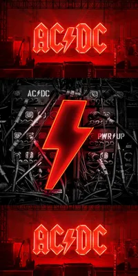 AC/DC: стильные обои для фанатов рок-музыки