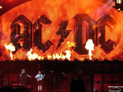 AC/DC: обои на рабочий стол в стиле рока