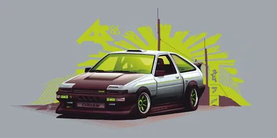 Обои Ae86: Коллекция изображений в HD для Windows (JPG, PNG)