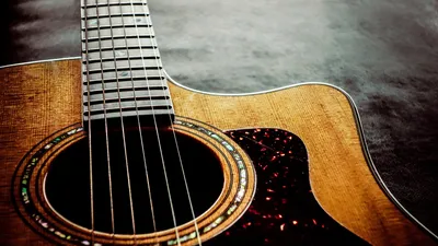 Обои на телефон Акустическая гитара: Варианты в форматах JPG и PNG