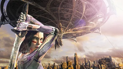 Высококачественные обои Alita 4k для телефона и компьютера