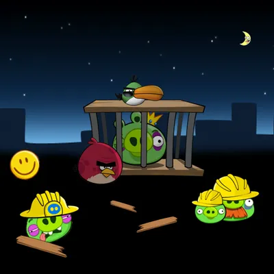 Angry Birds: фон для вашего Android устройства