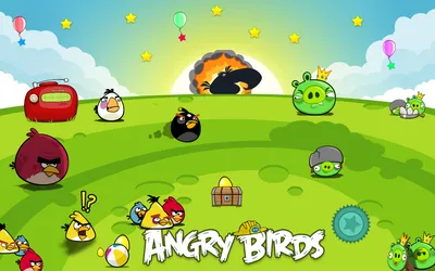 Ваш телефон оживет с Angry Birds: обои на экран