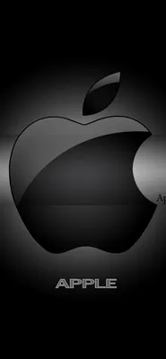Фото apple с текстурой металла