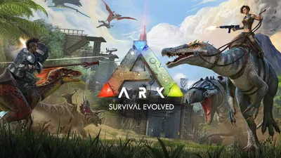 Выберите размер и формат для скачивания обоев ark: survival evolved