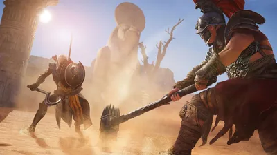 Assassin's Creed Origins: уникальные обои на телефон, предоставленные бесплатно