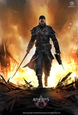 Бесплатно и стильно: Обои Assassin's Creed Rogue в PNG