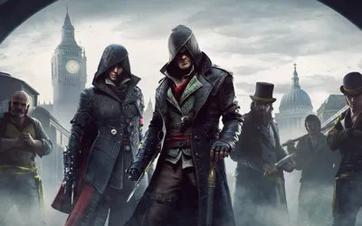 Фон Assassin's Creed Syndicate для iPhone в формате JPG