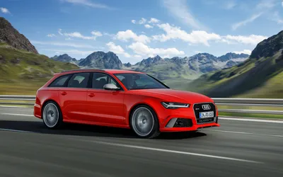 Audi rs6 avant на рабочий стол: Покоряй высоты с красотой