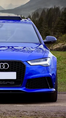 Ауди RS6: красивые фото для фона экрана