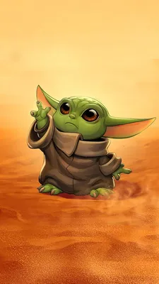 Выберите свой стиль: Обои Baby Yoda для iPhone и Android