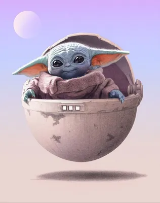 Baby Yoda: Фон для вашего рабочего стола в JPG качестве