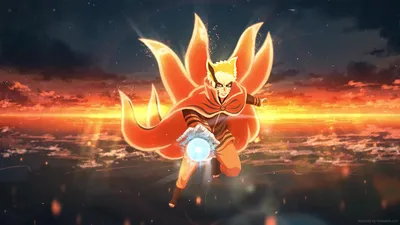 Naruto Baryon Mode Rasengan Live Wallpaper - MoeWalls