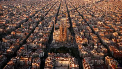 Скачать бесплатно обои Барселона города для телефона