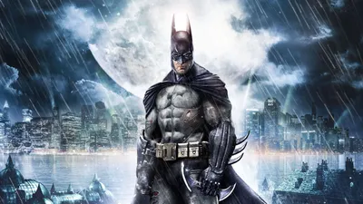 Batman Arkham City: Фон для рабочего стола в стиле обоев
