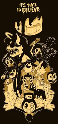 Bendy and the Ink Machine: Лучшие фото в формате PNG для iPhone