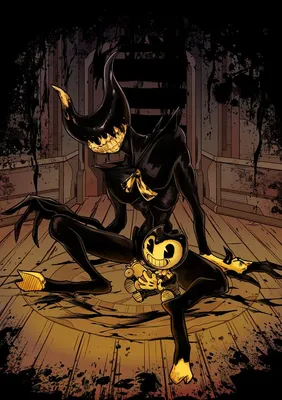 Эксклюзивные фото: Bendy and the Ink Machine в формате PNG