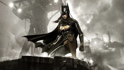 Обои Batgirl 4K для рабочего стола или экрана мобильного телефона можно бесплатно и легко скачать