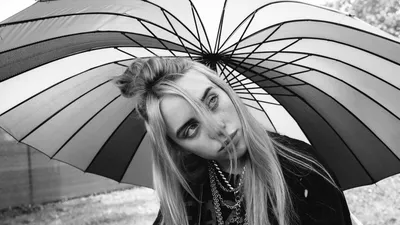 Billie Eilish: яркие обои для iPhone и Android