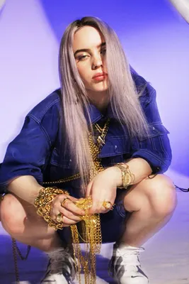 Скачайте фото Billie Eilish в форматах PNG и JPG