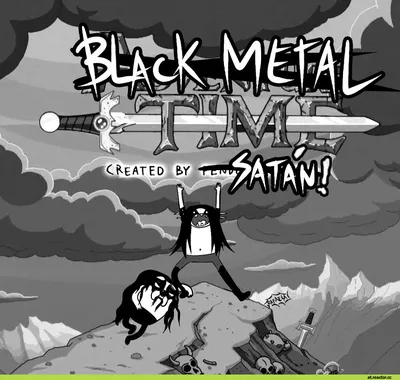 Обои black metal на телефон и рабочий стол