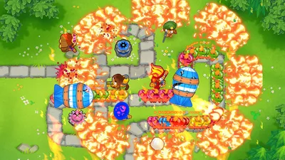 Скачать бесплатно фон bloons td 6 в формате webp