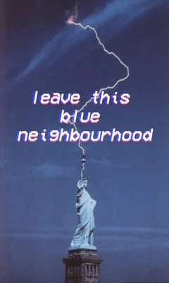Обои Blue neighbourhood: фото в высоком разрешении