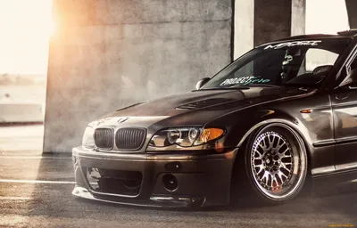 BMW E46: обои на телефон в формате png