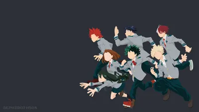 Boku no hero academia парные: Лучшие обои на iPhone с возможностью выбора